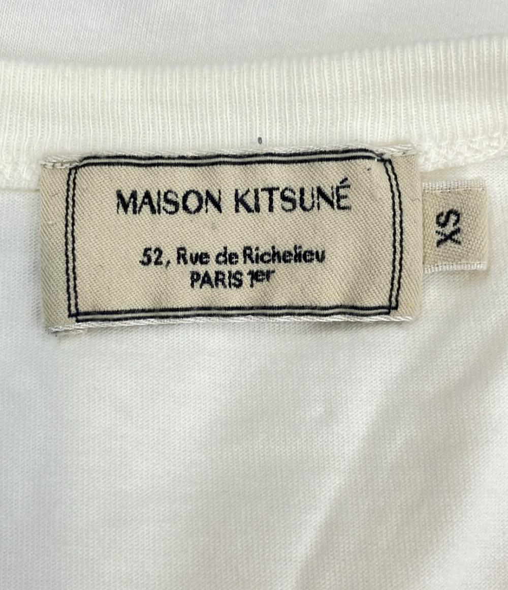  mezzo n лисица короткий рукав футболка мужской SIZE XS (XS) MAISON KITSUNE