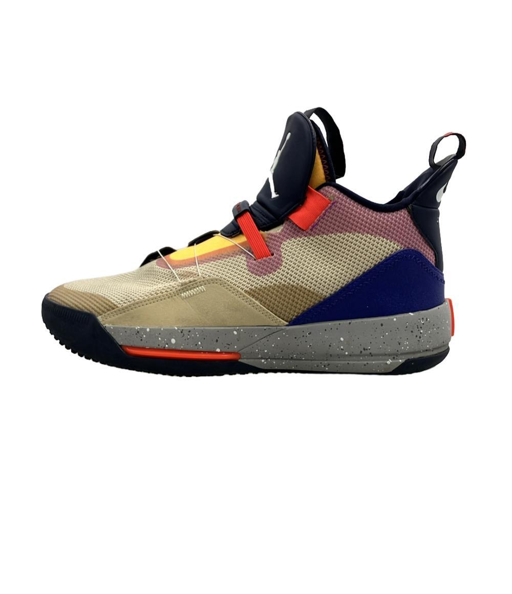 ナイキ ミドルカットスニーカー AIR JORDAN 33 PF BV5072-200 メンズ SIZE 26.5 (M) NIKE