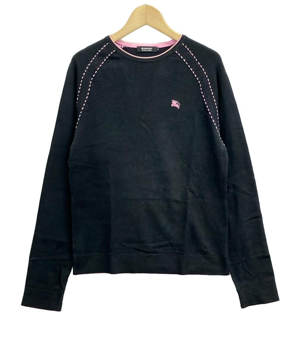 バーバリーブラックレーベル 長袖ニット レディース SIZE 2 (M) BURBERRY BLACK LABEL