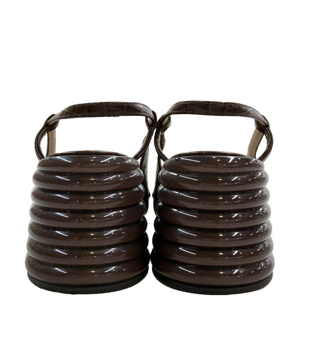 フェンディ サンダル パンプス クロコダイル柄 レディース SIZE