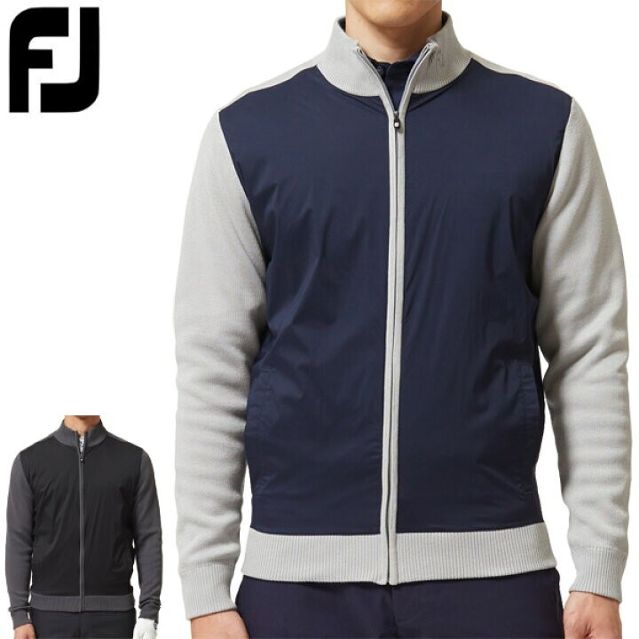 ‡新品正規Мサイズ　FootJoy　フットジョイ ハイブリット防風フルジップジャケット FJ-F22-M04 メンズ FOOTJOY 日本正規品