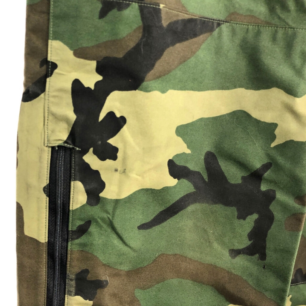 90年代 米軍実物 U.S.ARMY ECWCS GEN1 GORE-TEX パンツ ミリタリー ウッドランドカモ (メンズ SMALL REGULAR) 中古 古著 T3364