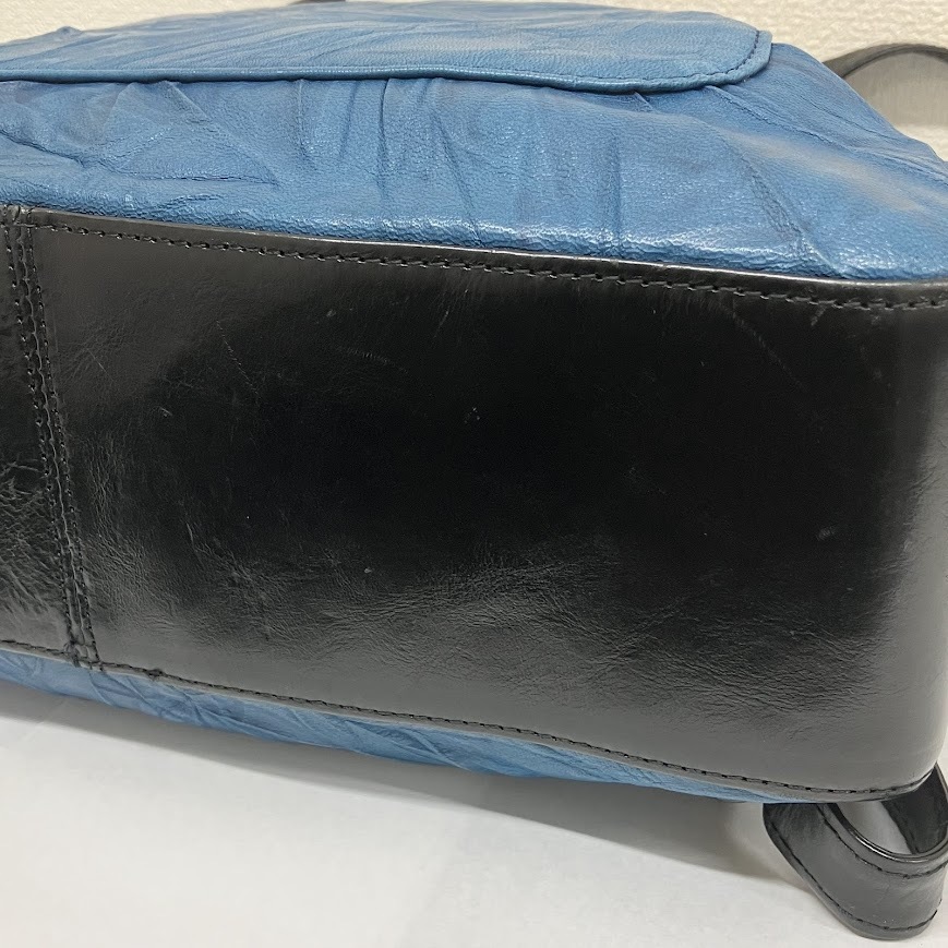 1円スタート　JRA トートバッグ リュックサック ブルー×ブラック　374　日本制