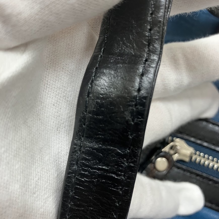 1円スタート　JRA トートバッグ リュックサック ブルー×ブラック　374　日本制