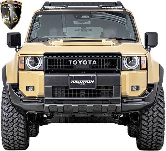 【M's】 250系 ランドクルーザー ランクル 前期 AIMGAIN MUDRON SPORT オーバーフェンダー 約35mmワイド エイムゲイン エアロ パーツ 部品_画像5