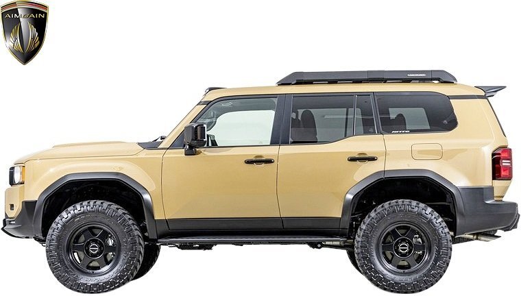 【M's】 250系 ランドクルーザー ランクル 前期 AIMGAIN MUDRON SPORT オーバーフェンダー 約35mmワイド エイムゲイン エアロ パーツ 部品_画像8