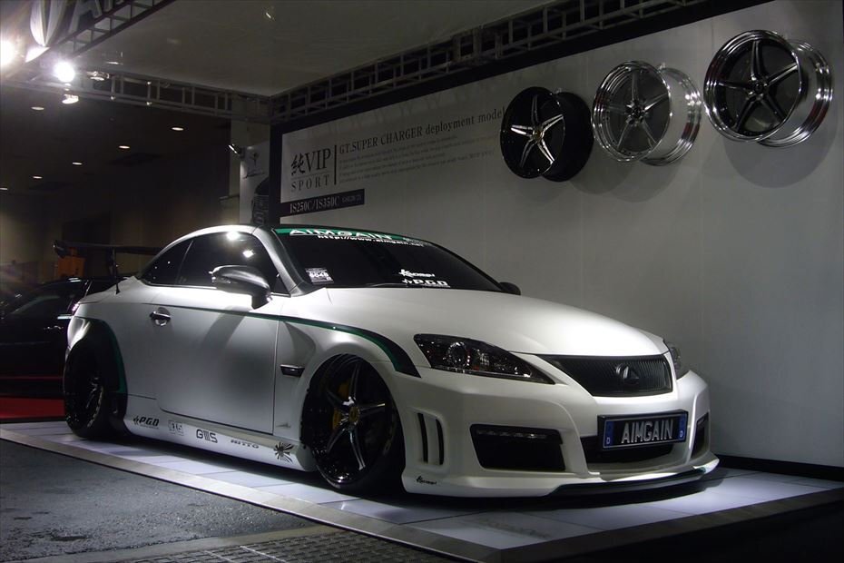 【M's】 レクサス 20系 IS-C コンバーチブル IS250C IS350C AIMGAIN 純VIP SPORT TUNING STYLE フルキット フルエアロ 5點 エイムゲイン