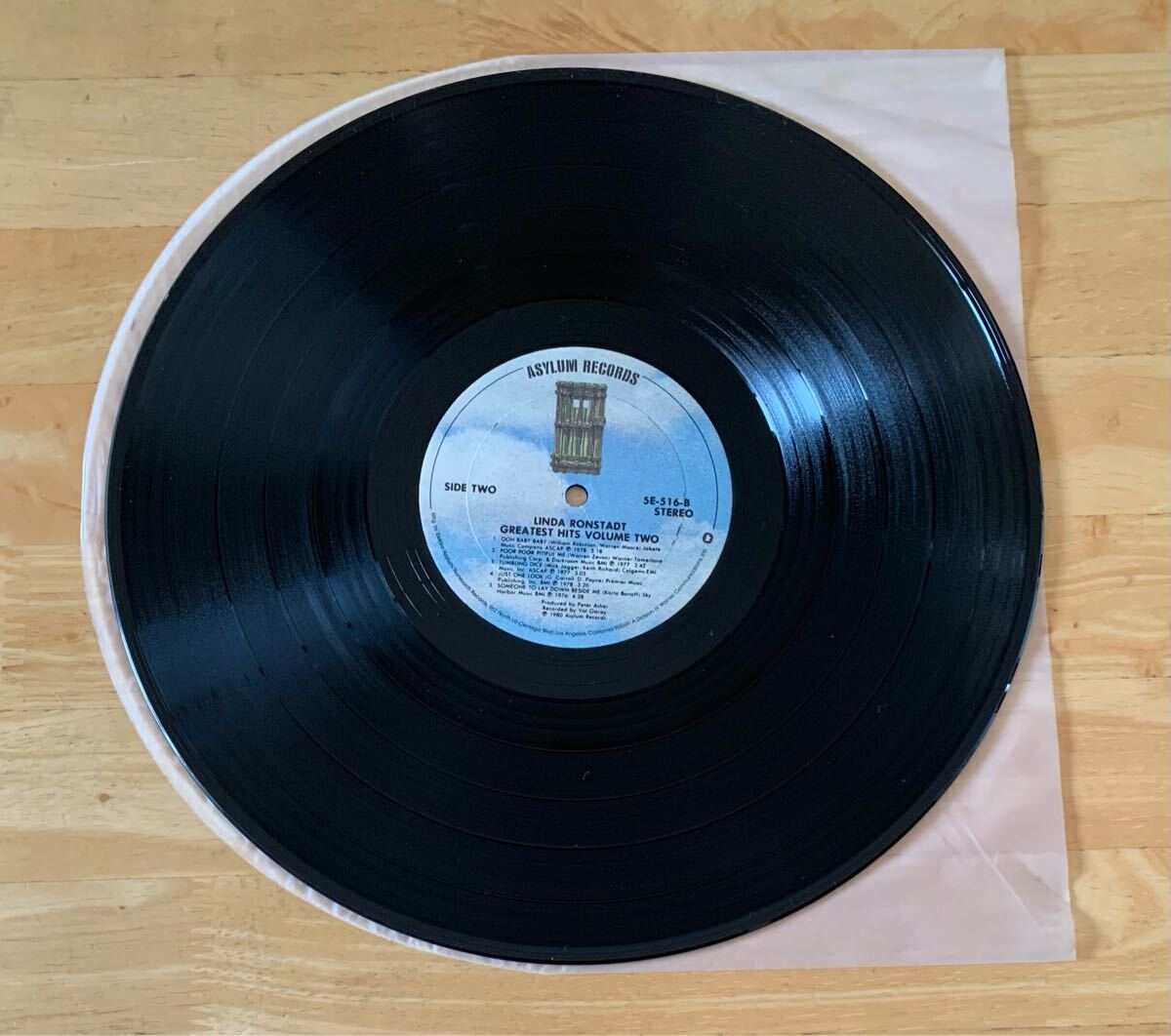  Linda Ronstadt リンダ?ロンシュタット ／ GREATEST HITS VOLUME TWO LPレコード　輸入盤