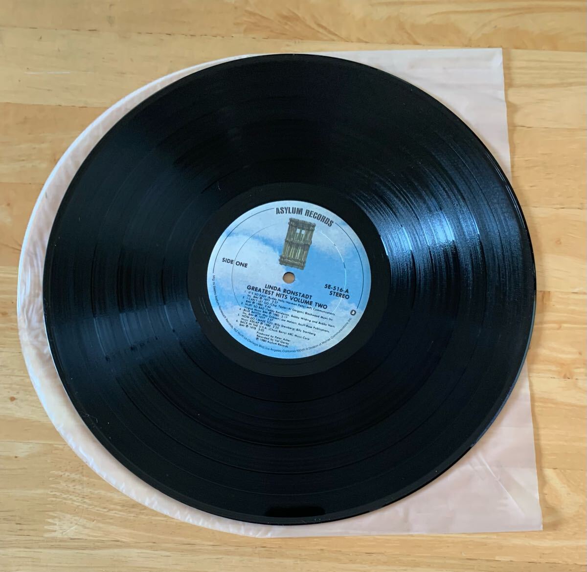  Linda Ronstadt リンダ?ロンシュタット ／ GREATEST HITS VOLUME TWO LPレコード　輸入盤