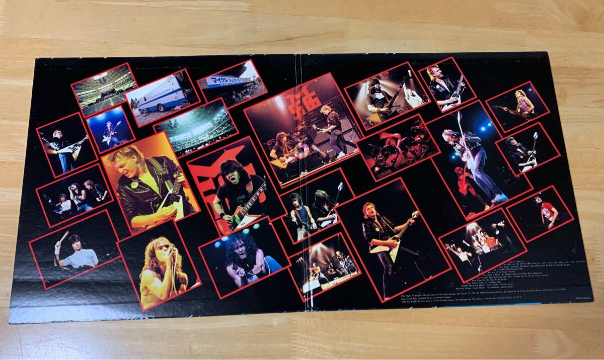  The * Michael *shen машина * группа THE MICHAEL GROUP /.. легенда MSG будо павильон жить one night at budokan LP запись Япония записано в Японии 