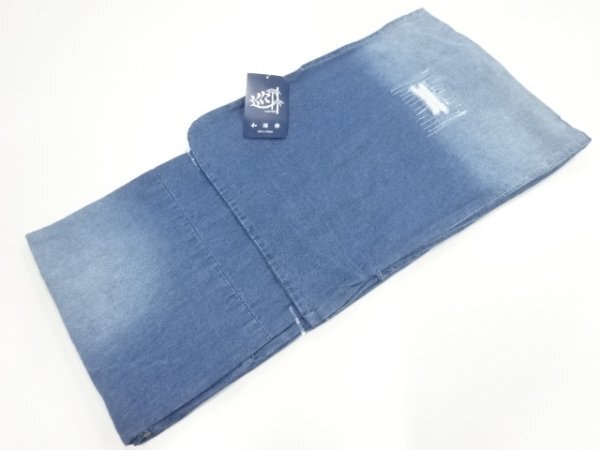 ys7290702; 宗sou 未使用品　デニム地男物着物
