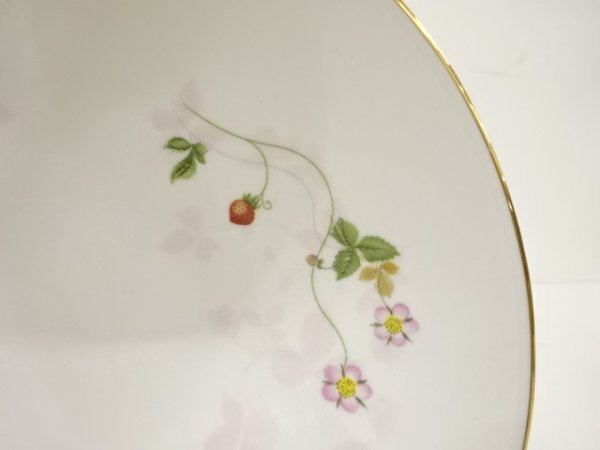 ys7303620; 宗sou WEDGWOOD　ウエッジウッド　ワイルドストロベリー　ボウル【道】