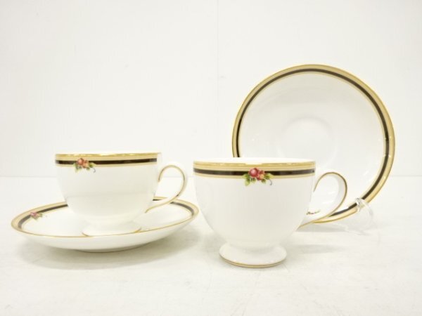 ys7303517; 宗sou WEDGWOOD　ウエッジウッド　クリオ　カップ＆ソーサー　ペア【道】