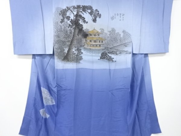 ys7310234; 宗sou 金閣寺模様男物長襦袢