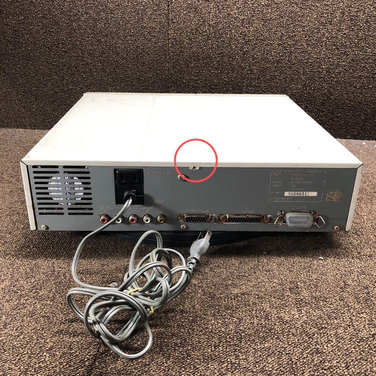 DT98-565 激安 PC98 デスクトップ NEC PC-8801FE HDD欠品 通電 DT98-565 激安 PC98 デスクトップ NEC PC-8801FE HDD欠品 通電