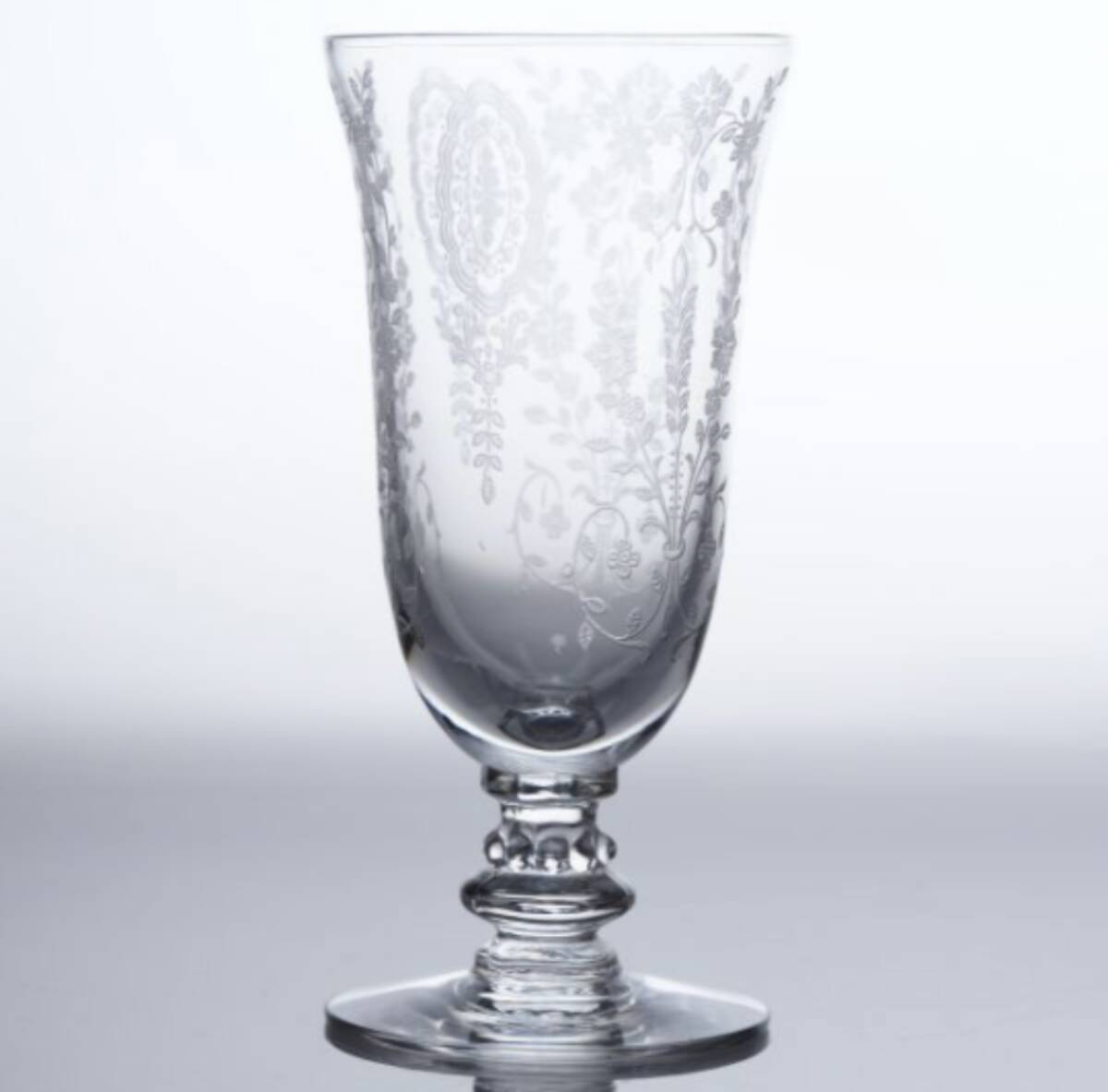 ヴィンテージ ティフィン(Tiffin)・ 「June Night」(ジューンナイト)グラス ◆ Vintage Tiffin June Night Slim Glass