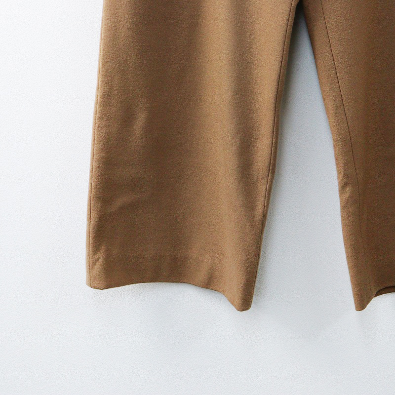 セオリー Theory NEWSMOOTHJERSEY LOUNGE PANT ウール スムースジャージー ワイドパンツ S/ベージュ【2400014249811】