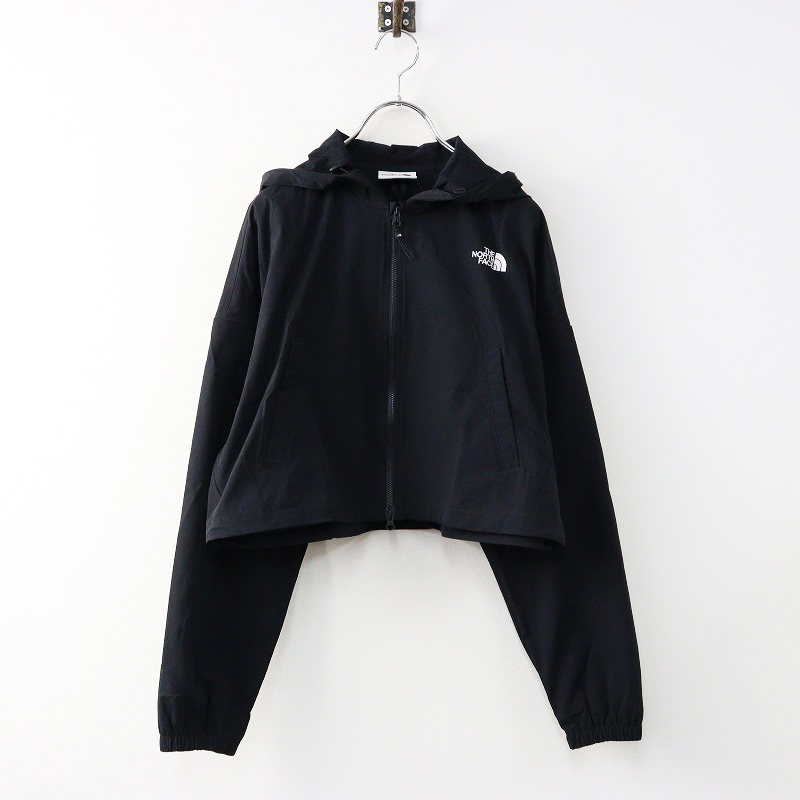 韓国限定 ノースフェイス THE NORTH FACE WHITE LABEL W'S ICE RUN JACKET ショートジャケット M/ブラック【2400014260168】