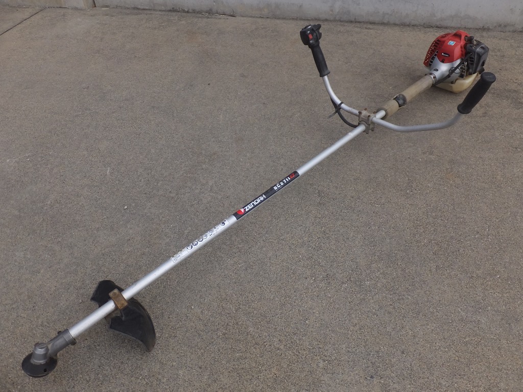 愛知 ゼノア BC2711EZ イージースタート 2サイクル 両手持ち 27cc 混合ガソリン 2スト エンジン 刈払機(jī) 草刈機(jī) zenoah 農(nóng)機(jī)具 パーツ ★H
