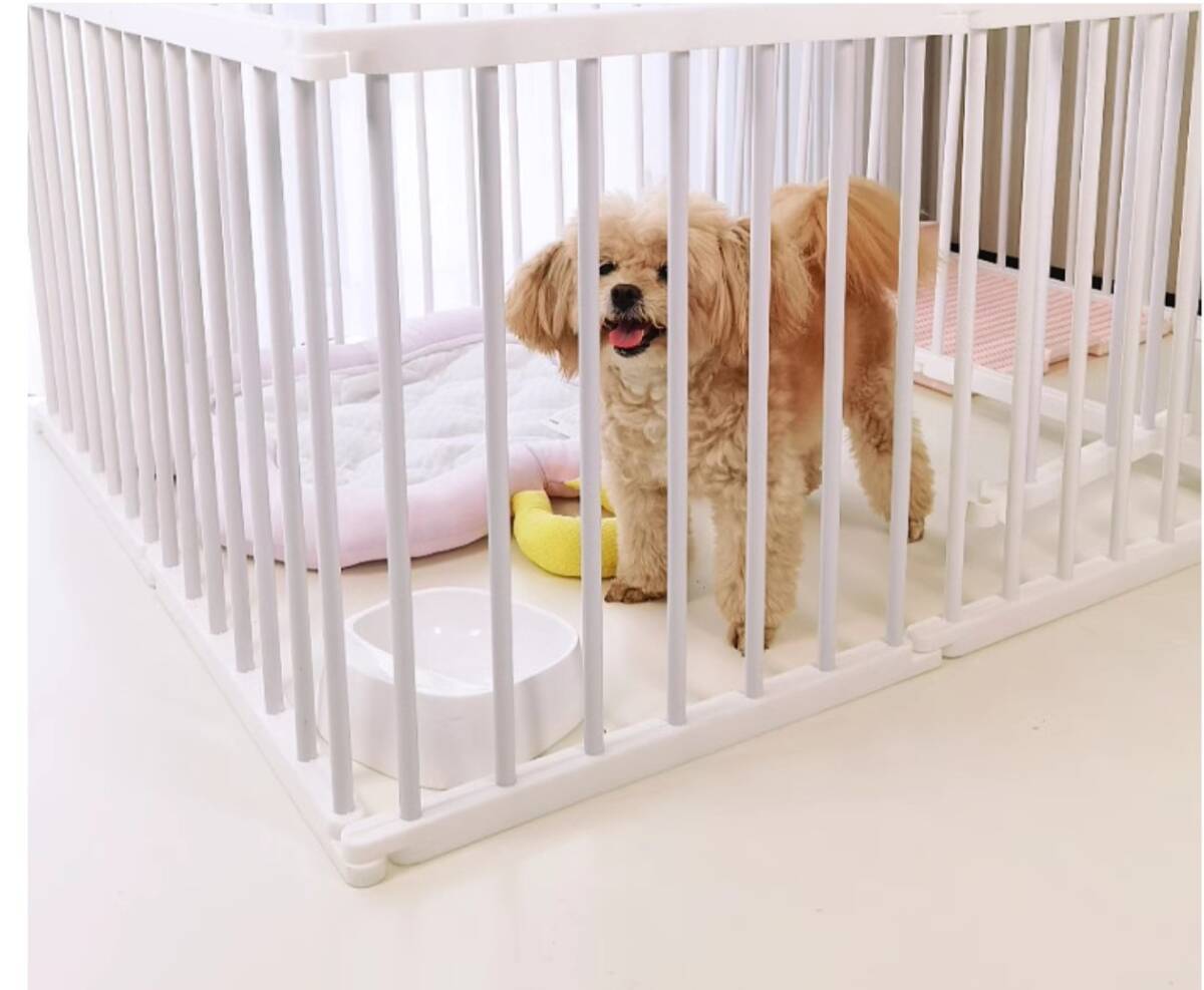 サークルケージ 犬 小型 ペットサークル ペットフェンス ドッグサークル 12枚 室內(nèi)用 柵 簡単組み立て簡単