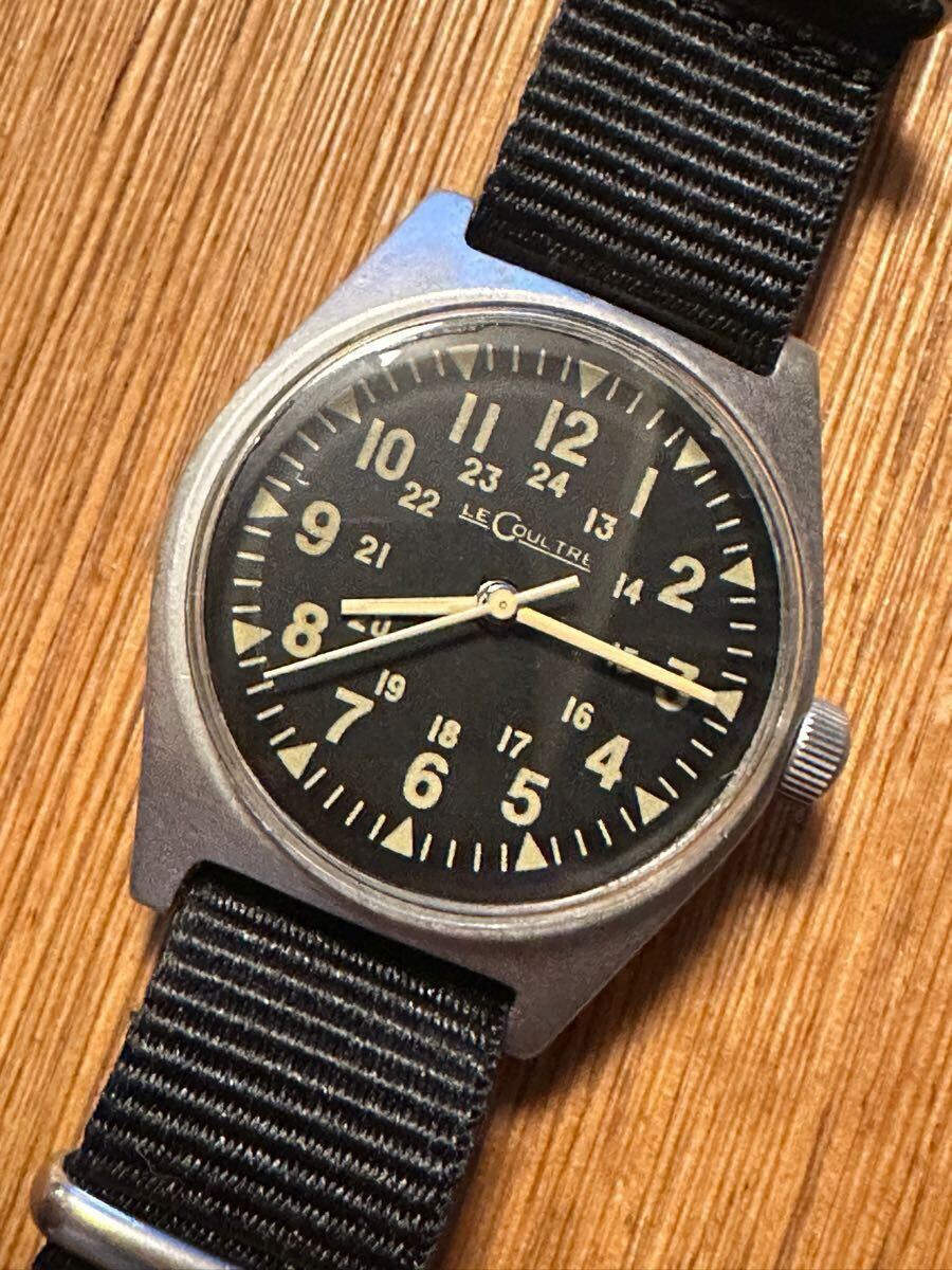 ジャガールクルト 軍用時計 ルクルト Lecoultre 手巻き ジャガールクルト 軍用時計 ルクルト Lecoultre 手巻き
