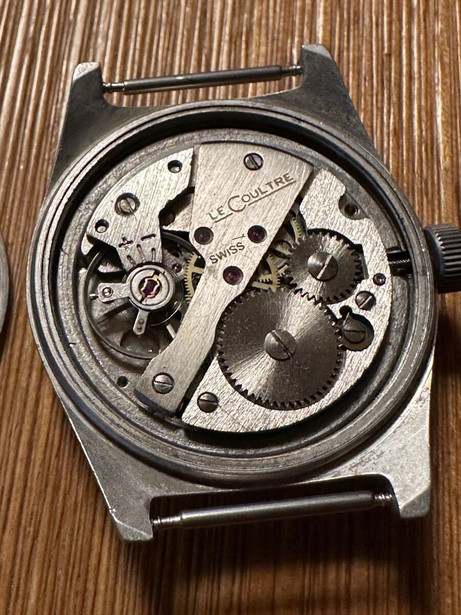 ジャガールクルト 軍用時計 ルクルト Lecoultre 手巻き ジャガールクルト 軍用時計 ルクルト Lecoultre 手巻き