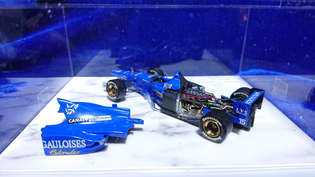1/43 PROST (Ligier) MUGEN HONDA Js45 F1 1997 ITALIAN G.P #15 средний . доверие . Prost Rige . Mugen Honda осмотр 1/18 конечный продукт Alain * Prost 