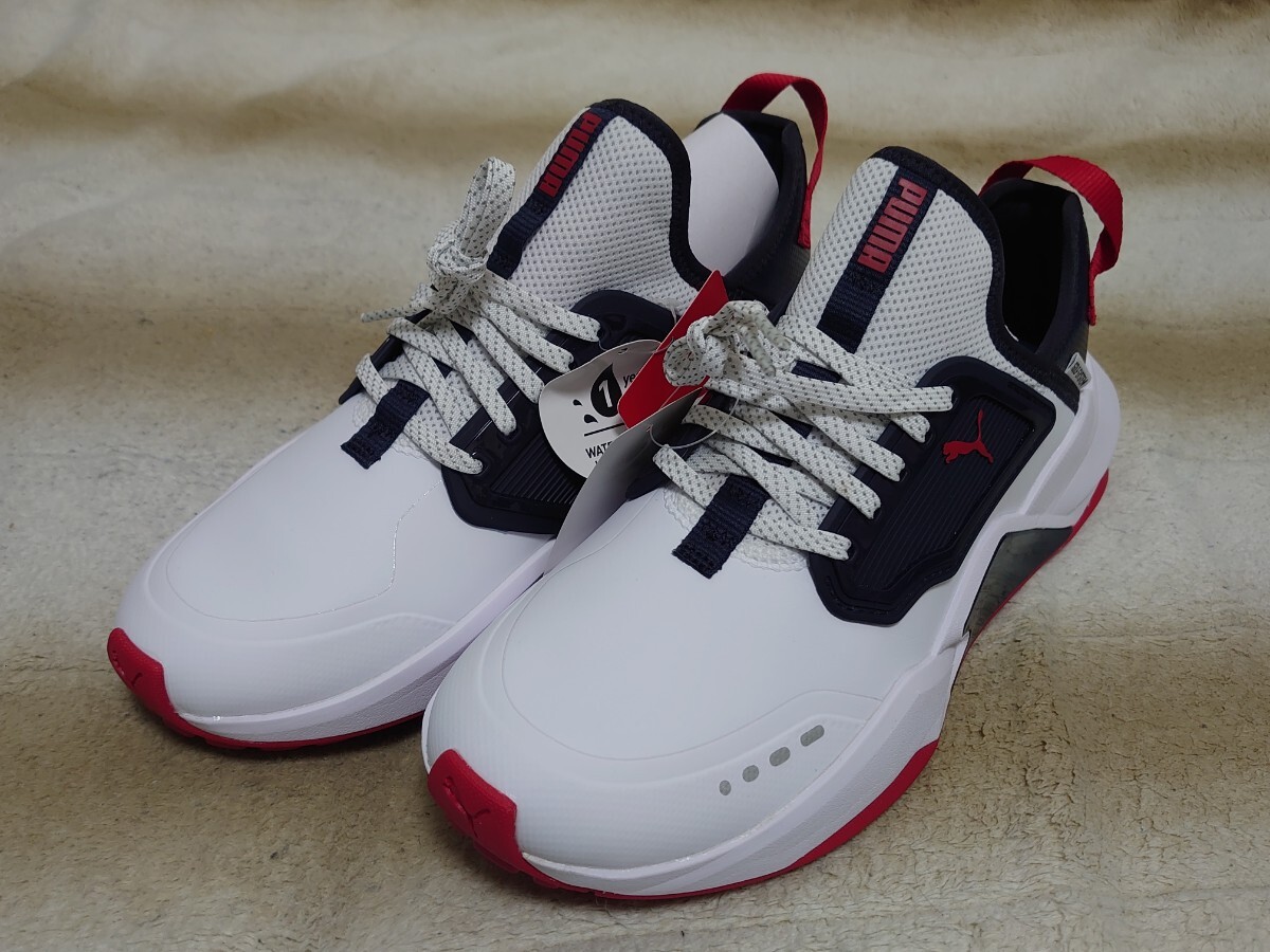 セブンイレブン 冬ギフト 2024 新品タグ付き☆PUMA GOLF スパイクレスシューズ 26.6cm☆ プーマゴルフGSワン 26.5cm