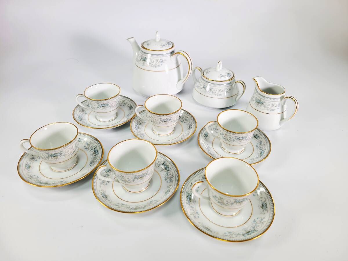 noritake ノリタケ ティーセット一式 フルセット 9客セット noritake ノリタケ ティーセット一式 フルセット 9客セット