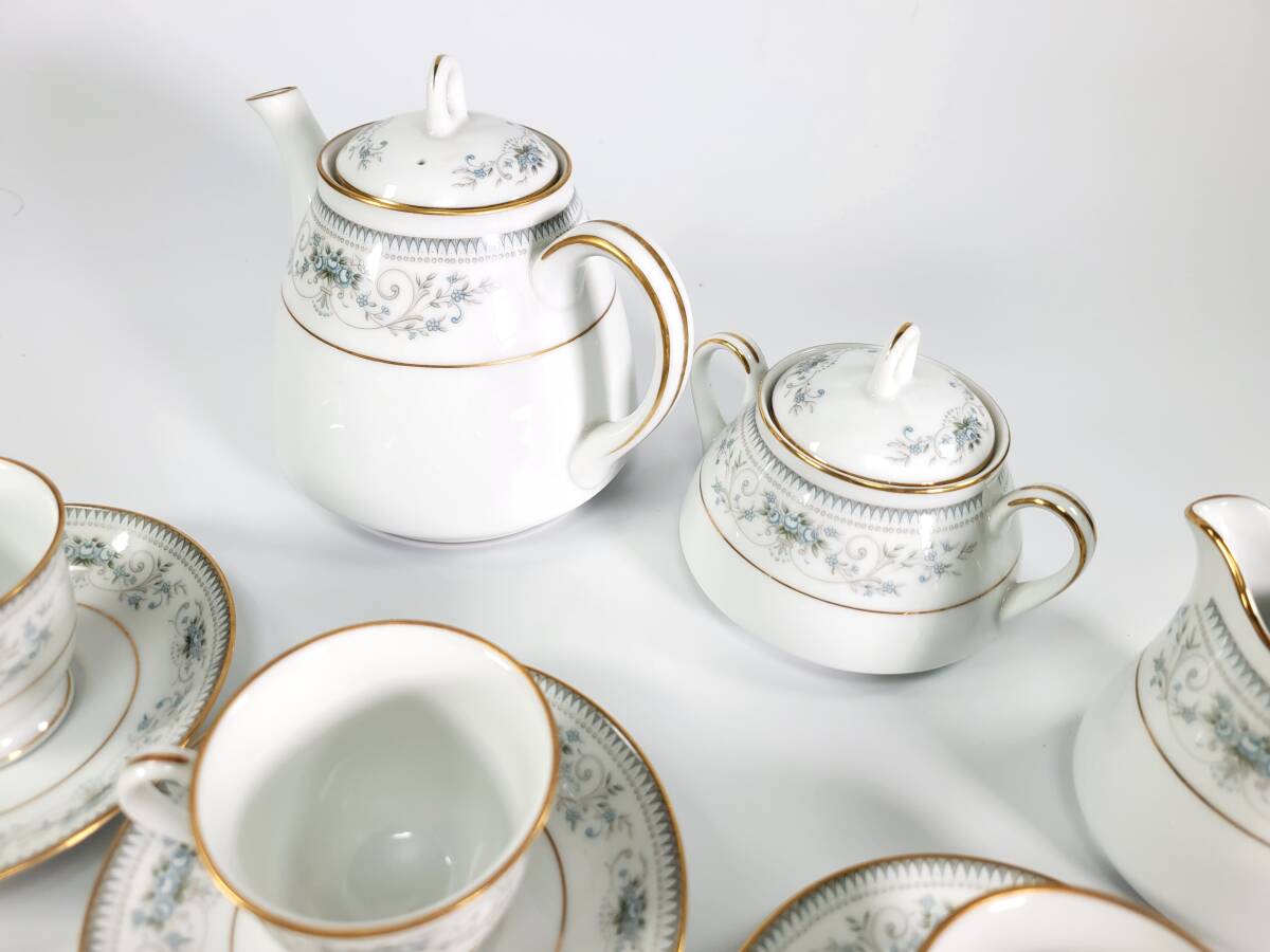 noritake ノリタケ ティーセット一式 フルセット 9客セット noritake ノリタケ ティーセット一式 フルセット 9客セット