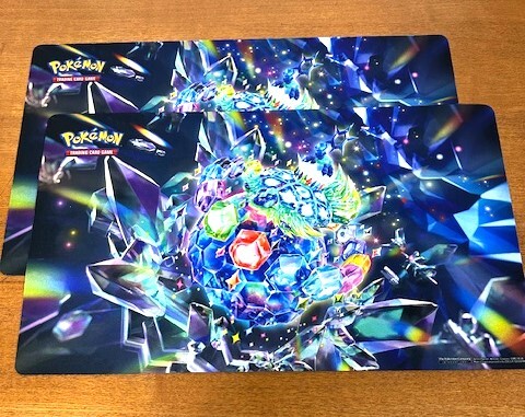 2個 海外限定 ポケモン テラパゴス EX プレイマット プレミアム 2個 海外限定 ポケモン テラパゴス EX プレイマット プレミアム