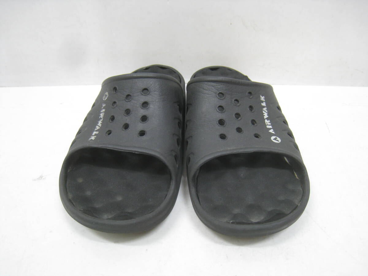 AIR WALK サンダル シャワーサンダル 低反発サンダル 黒 ブラック サイズL_画像2