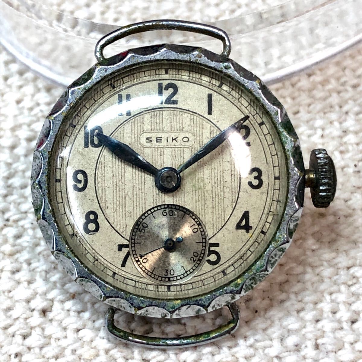 貴重 1920年代 精工舎 SEIKOSHA モリス型 MOERIS 9型 7石 貴重 1920年代 精工舎 SEIKOSHA モリス型 MOERIS 9型 7石