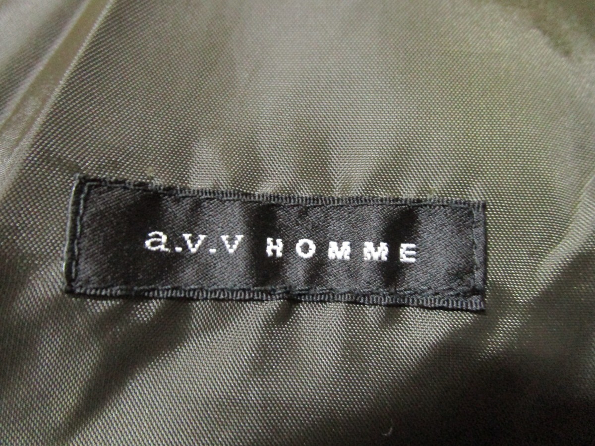 メンズM◇a.v.v◇キルティングジャケット　茶　春にも_画像5