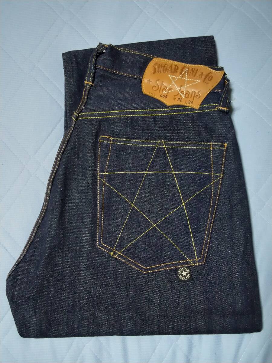 SUGAR CANE UNION STAR JEANS SC40065 シュガーケーン ユニオンスタージーンズ W32 未使用 デッドストック 初期　東洋エンタープライズ