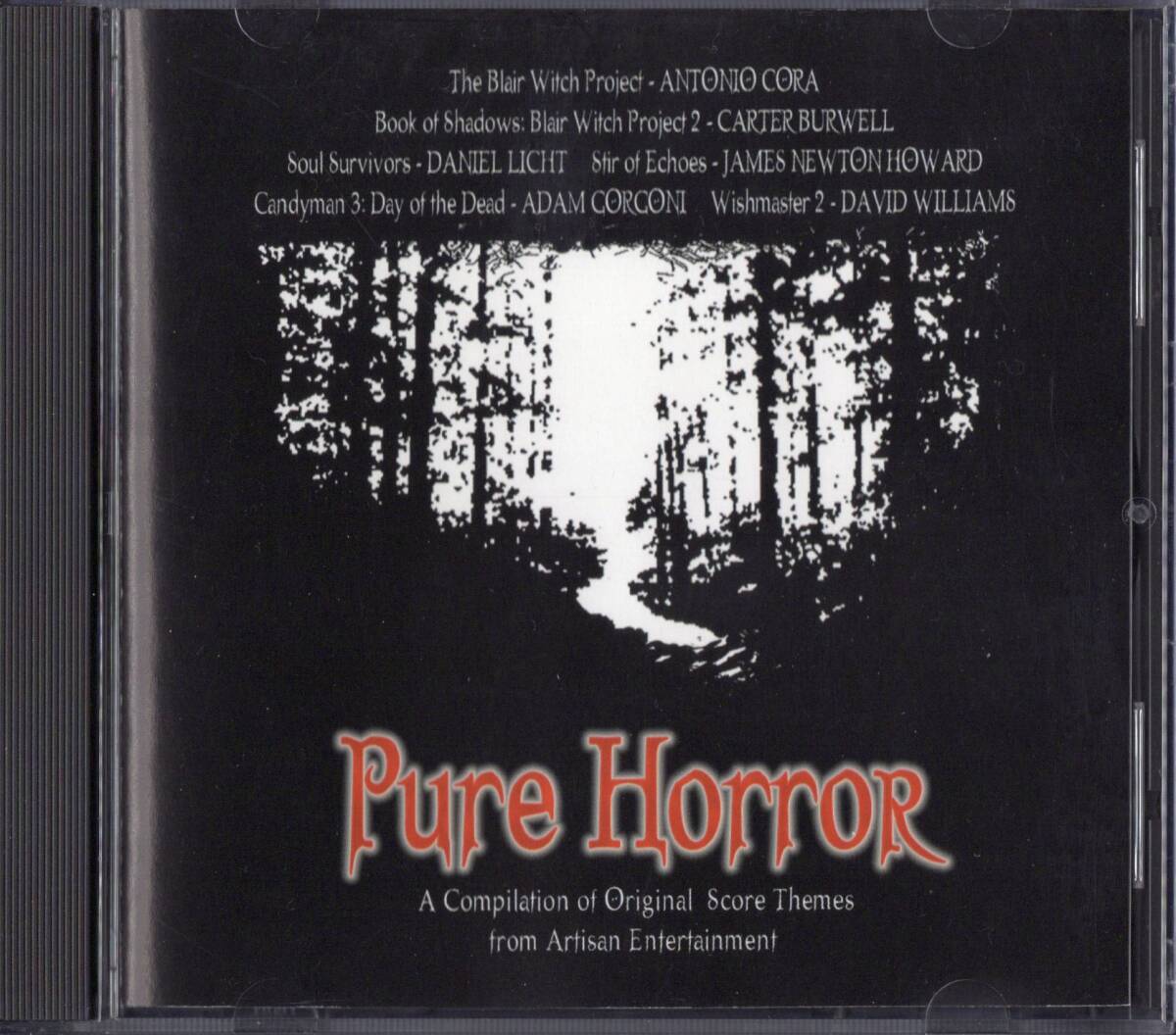 [ саундтрек CD][PURE HORROR ( ужасы фильм сборник произведений )]*2001 год America запись * хорошая вещь *[ eko -z]*[ сладости man 3]*[b редкость wichi2] др. 