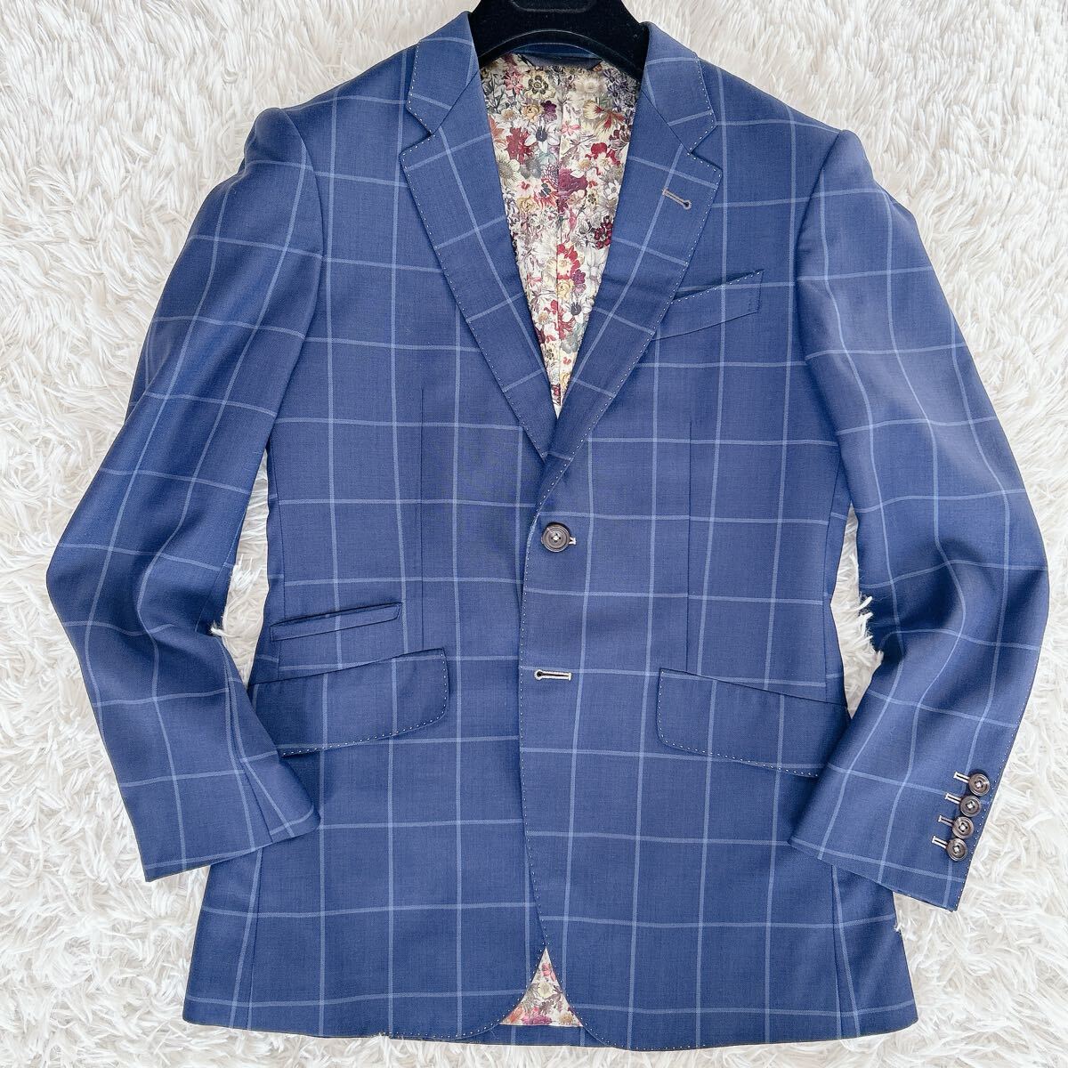 未使用級 Paul Smith COLLECTION スーツ ウィンドペーン 未使用級 Paul Smith COLLECTION スーツ ウィンドペーン