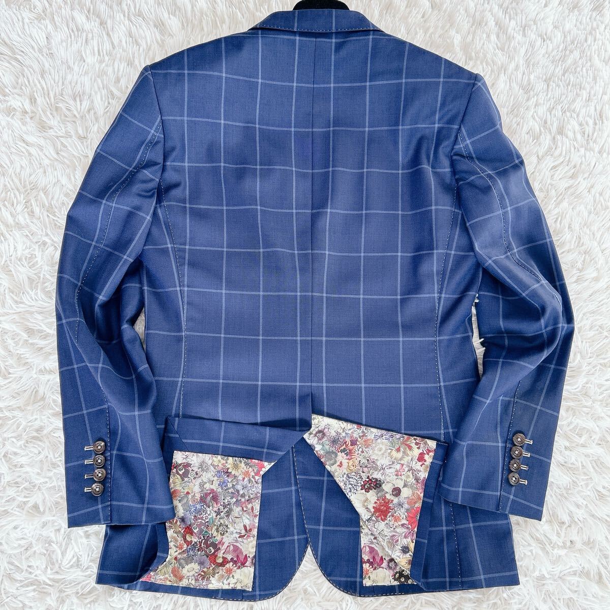 未使用級 Paul Smith COLLECTION スーツ ウィンドペーン 未使用級 Paul Smith COLLECTION スーツ ウィンドペーン