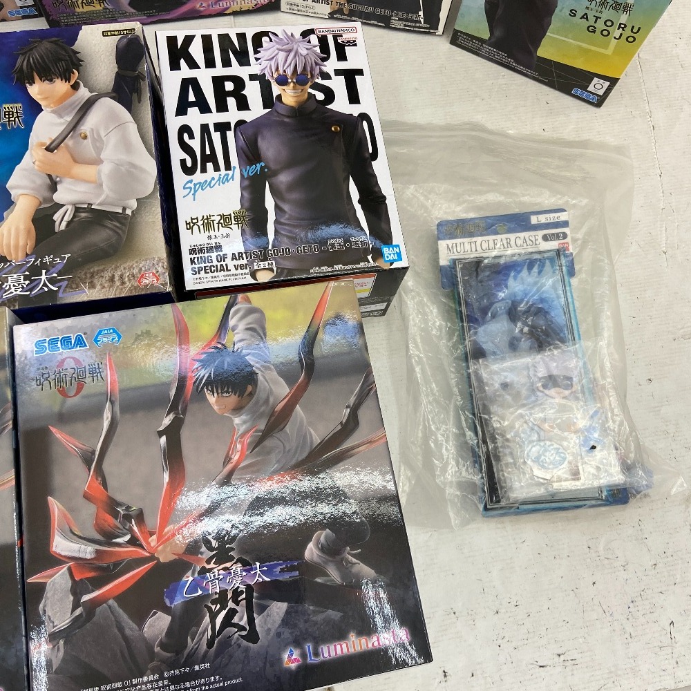 03w12961 呪術廻戦フィギュアまとめ 五条悟 伏黒恵 乙骨憂太 夏油