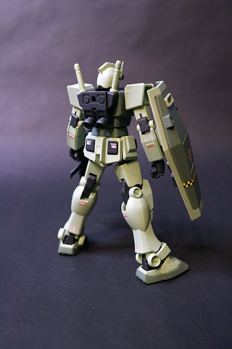 ☆1/144 EG ガンダム(ジオン軍鹵獲機) G 塗装改造完成品 - 完成品