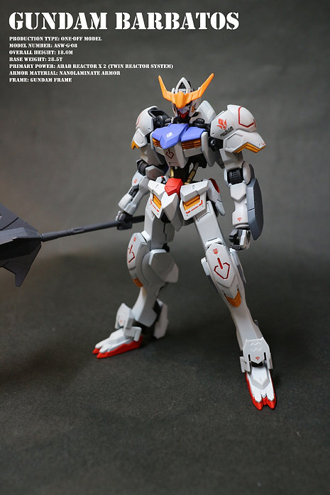 ★1/144 HGIBO ガンダムバルバトス 全塗装改造完成品