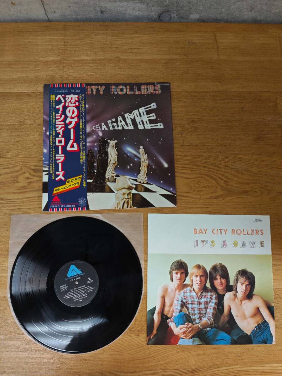 LP/ベイ?シティ?ローラーズ「戀のゲーム(1977年?IES-80850?ディスコ?DISCO?パワーポップ)」 /W021205