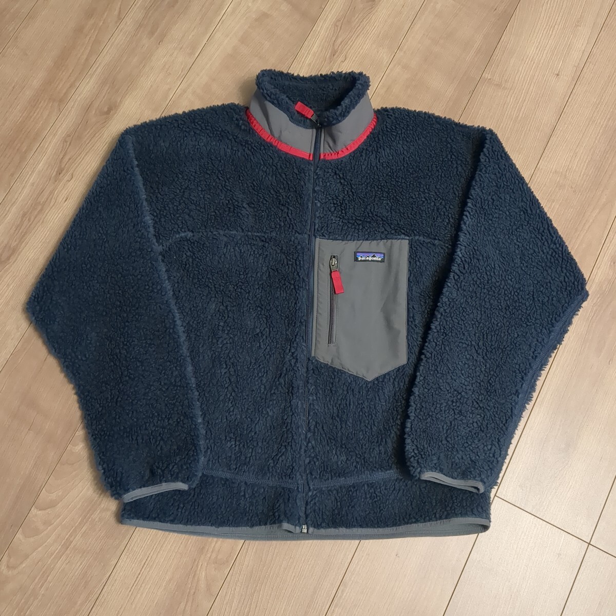 【未使用】【L】Patagonia パタゴニア ジャケット サイズ:L 22AW クラシック レトロX フリースジャケット CLASSIC RETRO-X JACKET ネイビー