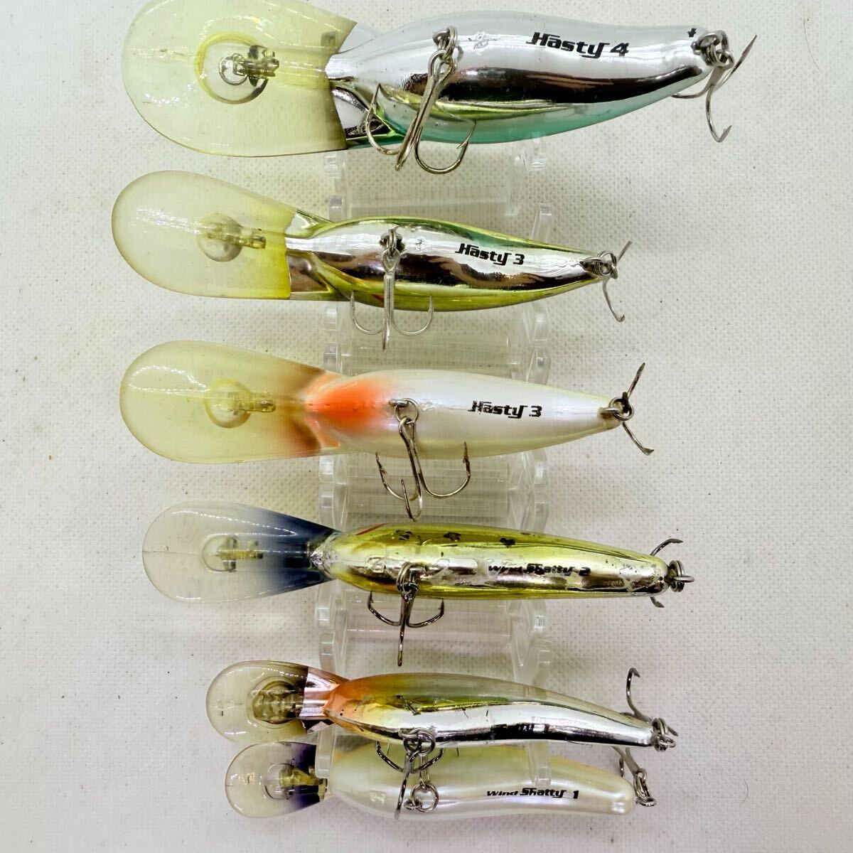 送料無料『スミス ハスティー 4/3/2/1 6個セット』SMITH HASTY クランクベイト クランク_画像4