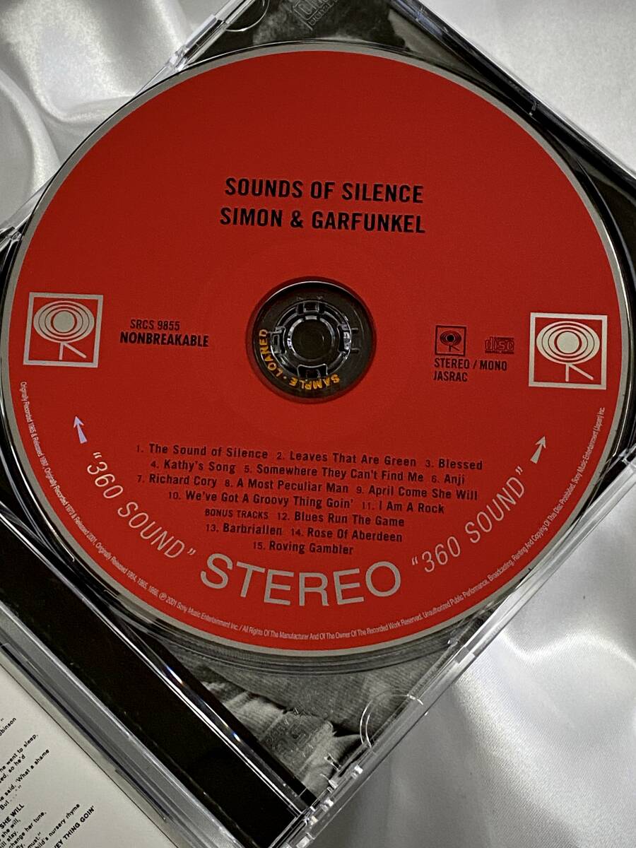 見本盤 PROMO ● Simon & Garfunkel / Sounds Of Silence 2001年 SRCS 9855 日本盤 未発表及びレア・トラック収録 サイモン&ガーファンクル_画像4
