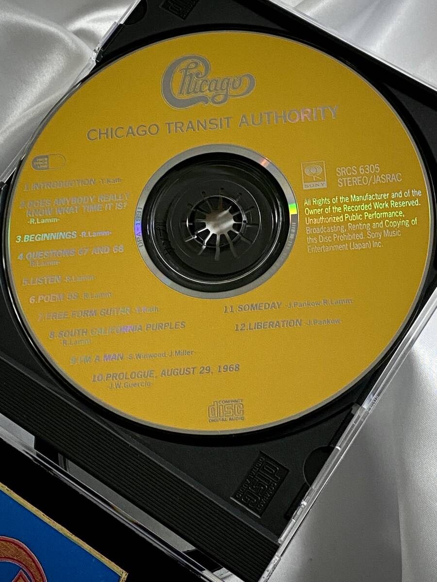 見(jiàn)本盤(pán) PROMO ● Chicago Transit Authority　シカゴ　1993年 日本盤(pán) SRCS 6305