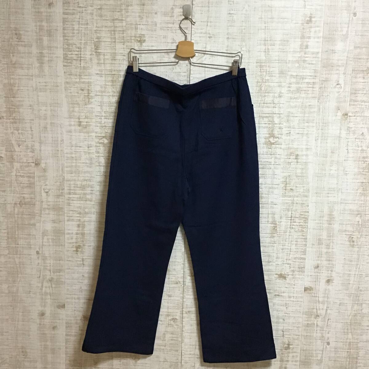 A282◇Topys｜トピィーズ　スラックス　ネイビー　サイズL_画像2