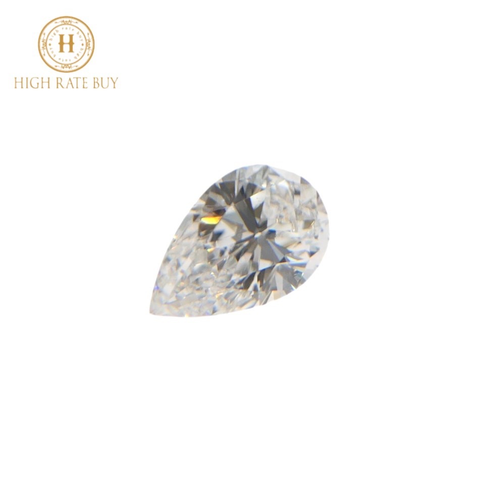 天然ダイヤモンド ルース 1.51ct Dカラー VS-2 ペアシェイプカット pear shape Faint GIA鑑定書付き 裸石 天然石 送料無料