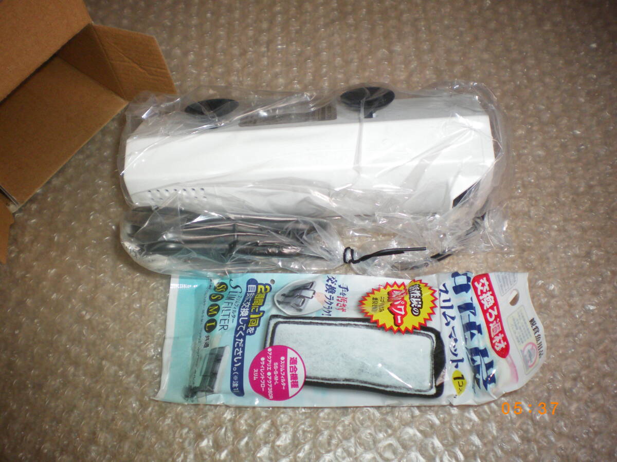 未使用：GEX サイレントフロースリム ハイブリッドフィルター 清音・省電力ハイブリッド設計 全国レターパック600円発送可能 _画像8