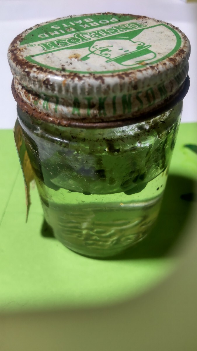 [ не использовался ]UNCLE JOSH PORK RIND CRAWFROG лодыжка joshu Poe Klein череп - лягушка 2 шт Old 